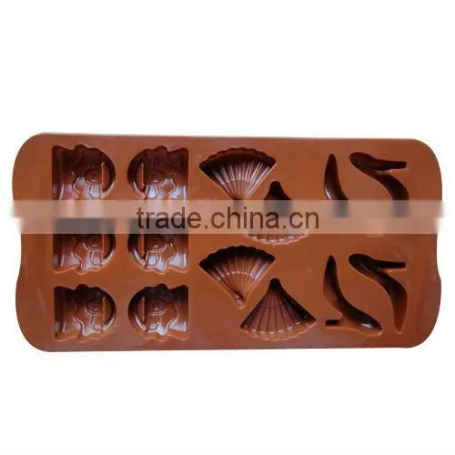 Pro-environment Kitchen Tool Custom Made Silicone Cake Mould for Baking