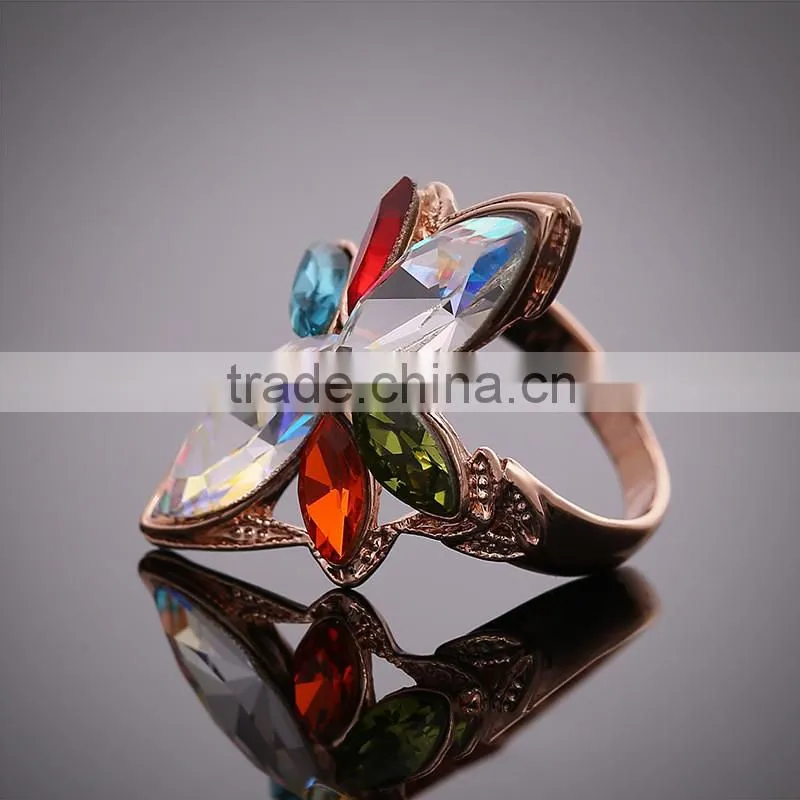 Fashion alloy fancy ring designs jewelry ring