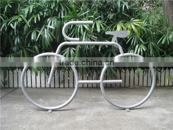 7 bike space bicycle parking stand metal bike rack outdoor bike stand