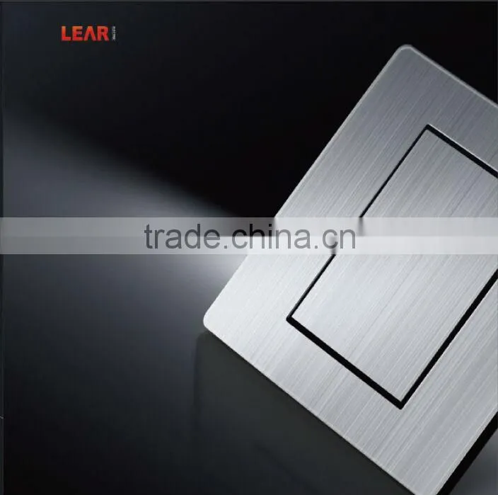 High glade metal wall socket