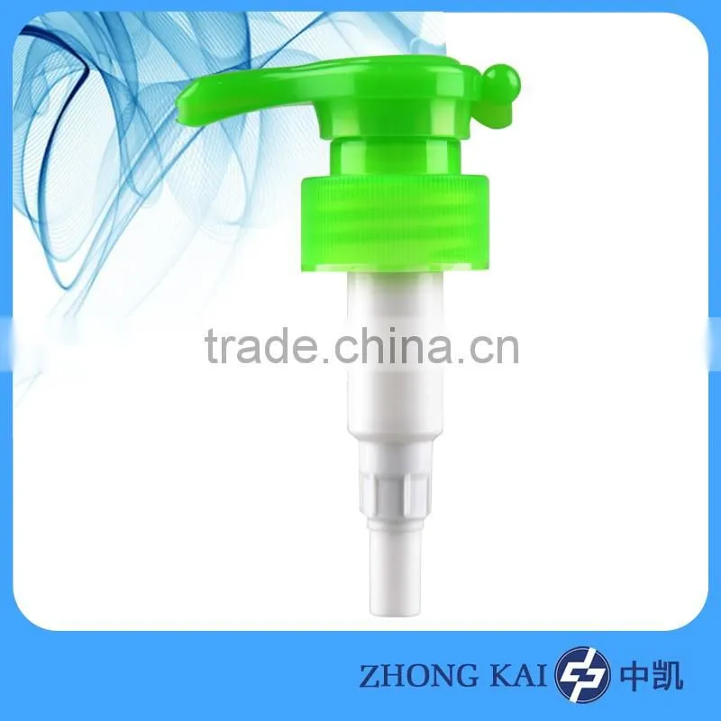 Zhongkai 33/410 plastic pump and lotion pump and plastic pump