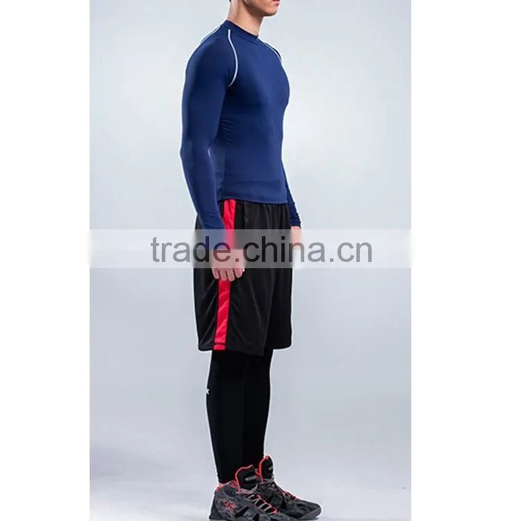 Quality assurance polyester/spandex compression wear custom