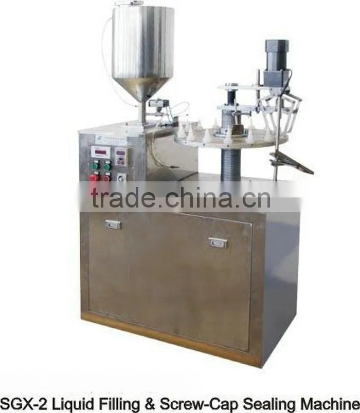1.1KW Screw Cap Liquid Tube Filling And Sealing Machine
