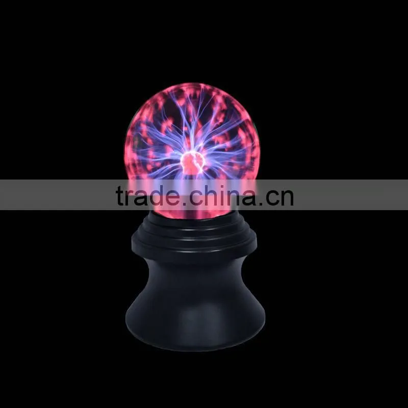 2014 modern 6 inch magic home lighting decoration glass plasma ball