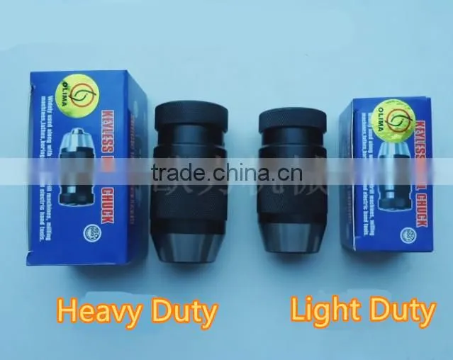 High Precision Manufacturer of Taper-fitting Keyless 16mm Drill Chucks