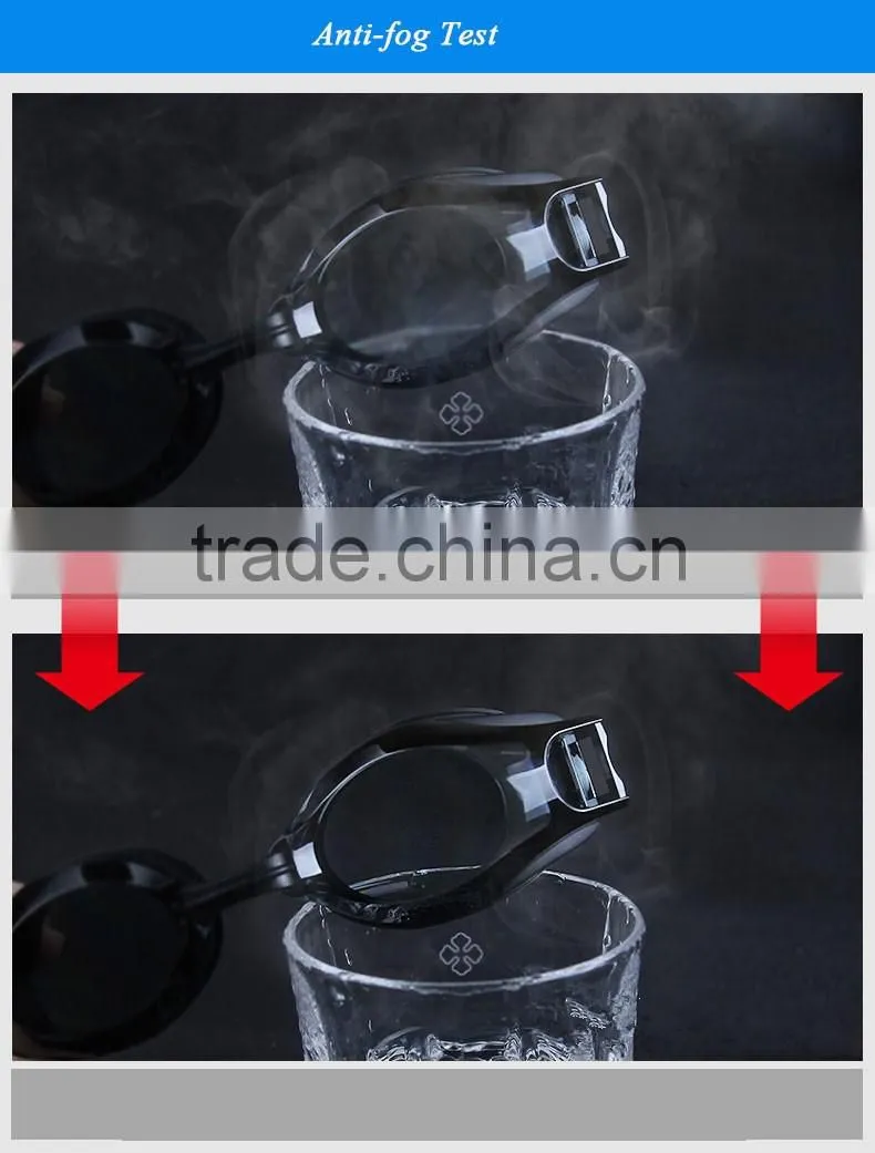Factory direct custom diving swimming safety anti fog waterproof silicone underwater goggles for glasses