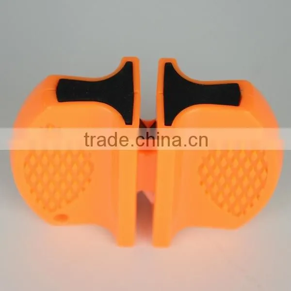 2-Step Portable/Pocket Knife Sharpener with Key Chain