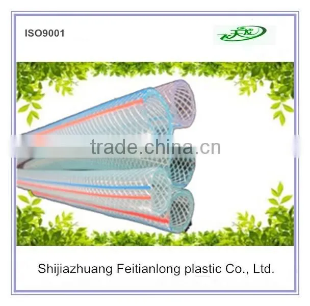 PVC Clear Fiber Reinforced Hose For Water Use