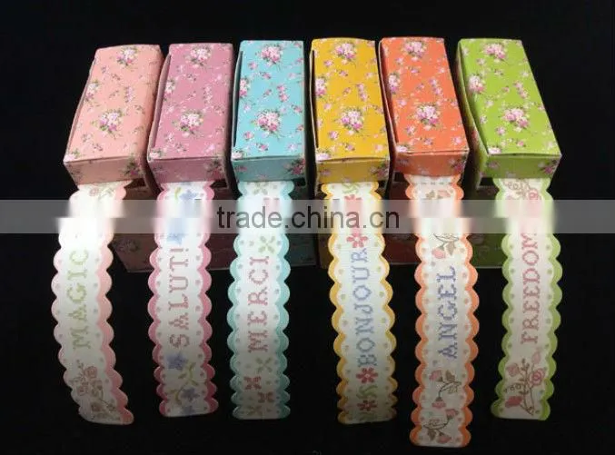 bonjour paper tape for Decorative