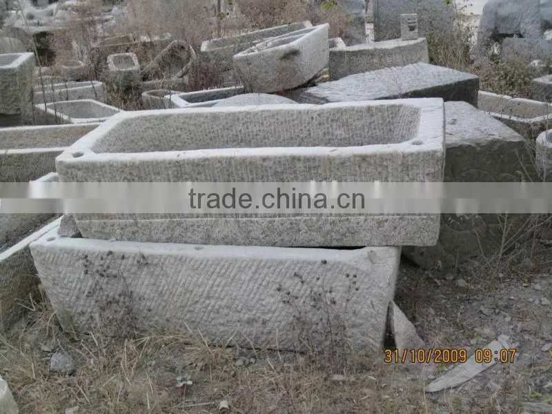 antique stone planter