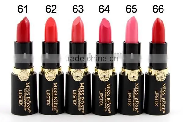 Miss Rose 24pcs/lot 2type for choose black tube lipstick chrismas light