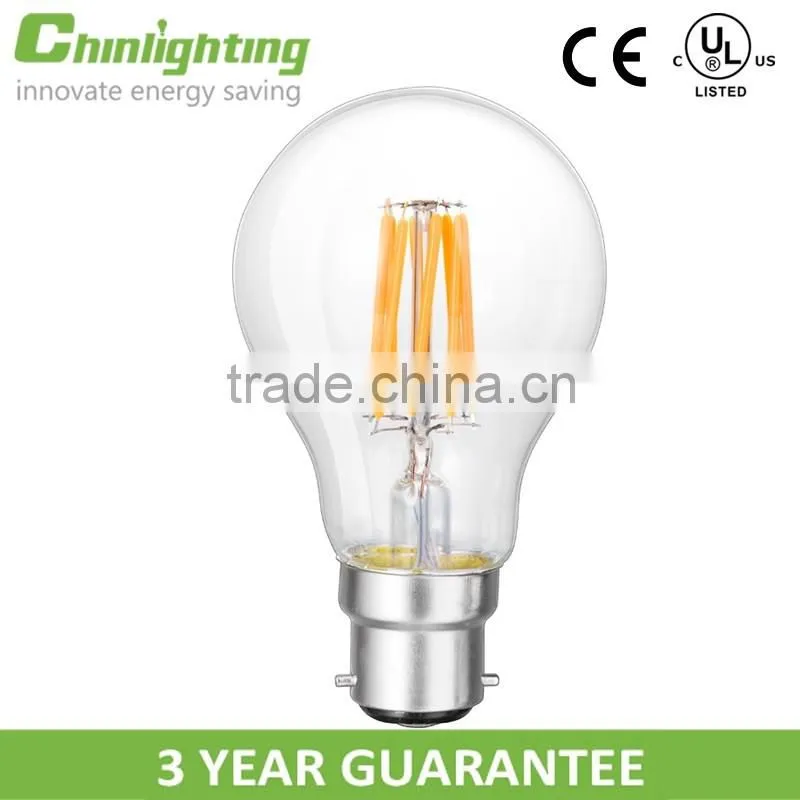 Energy star approved & UL Listed A19 E26/E27 2W/4W/6W/8W Dimmable LED Bulb 2700K