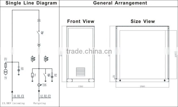 13.8KV metal clad switchgear