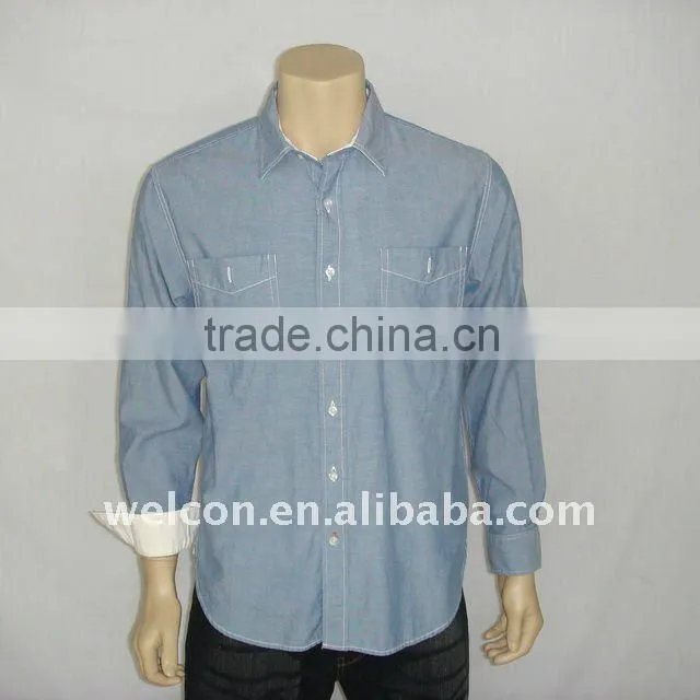 mens 100% cotton fashion oxford shirt