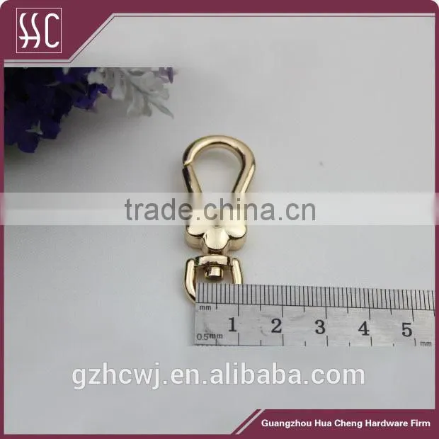 metal snap hook, handbag metal accessory, Guangzhou metal dog hook for lady bag