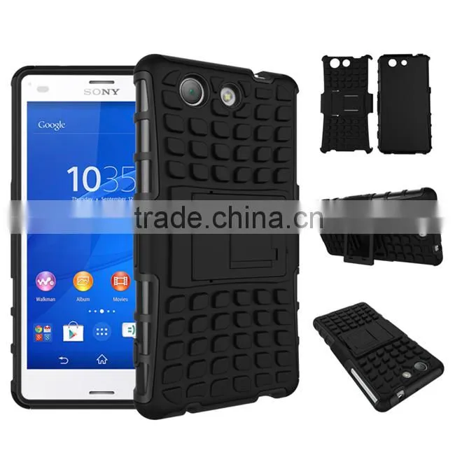 PC TPU Shockproof Heavy Duty Case Cover For Sony Xperia Z4 Compact