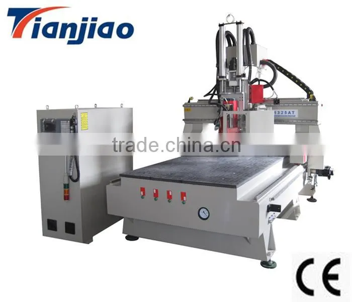 round ATC (automatic tool change ) HSD 9KW spindle syntec control wood cnc router