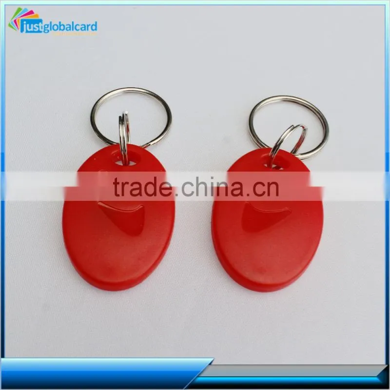 ISO standard ABS material writable smart rfid keyfob