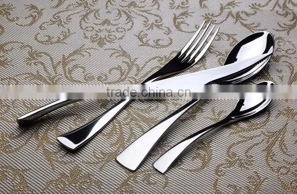 dining flatware hand forged flatware set for hotel restaurant household gift dealer and wholesale