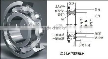 Appearance customized bearing customer design non standard ball bearing