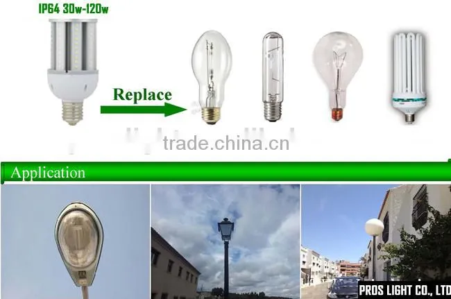 E27 27W 5730 SMD LEDCorn Bulb Wall Light Warm/White Light 110V/220V