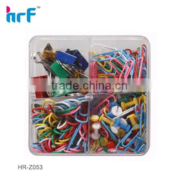 colorful Paper Clip Set With Binder Pins