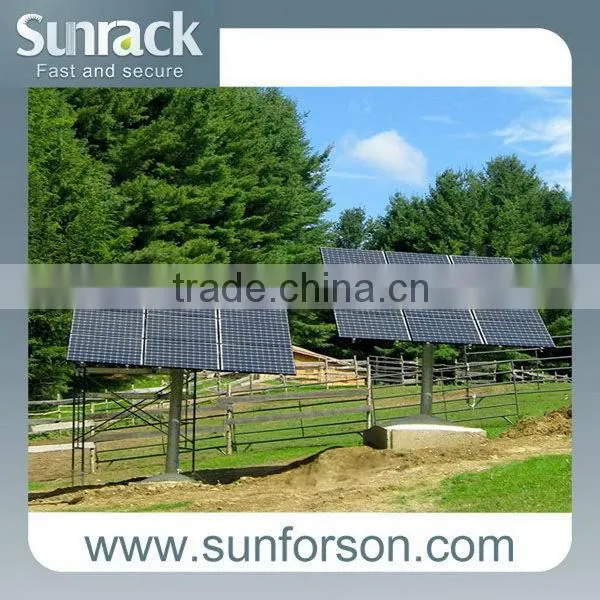 Solar ground mounting system 10kw for PV panel