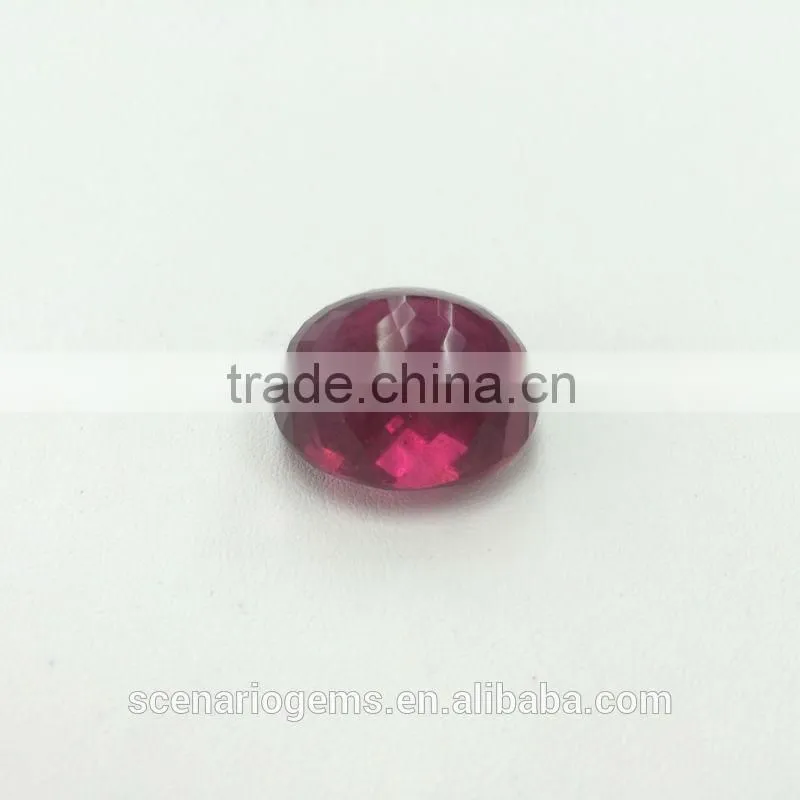 #1AZZZZ Natural Pink Tourmaline Oval Faceted Loose Gemstone Rubellite