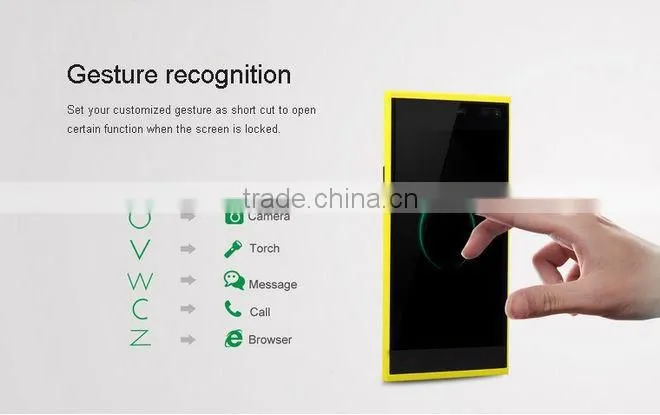 Elephone P2000C Smartphone Android 4.4 MTK6582 Finger Scanner NFC 5.5 Inch HD OGS