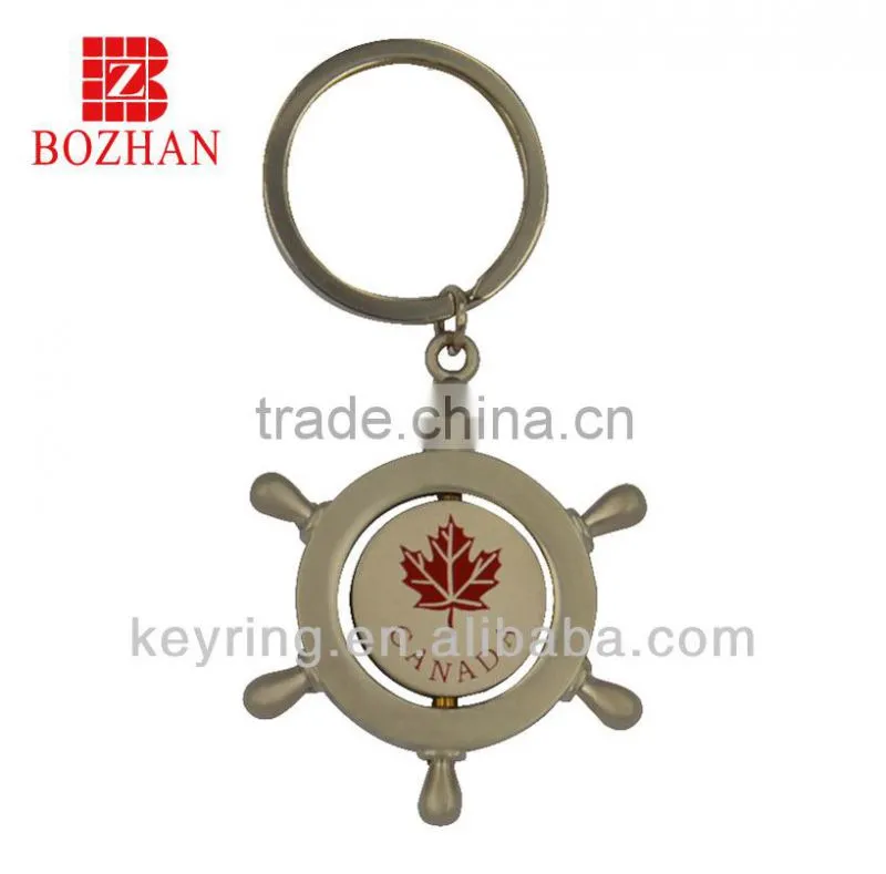 2014 Promotional metal keychain blank/blank key holder/blank keychain metal