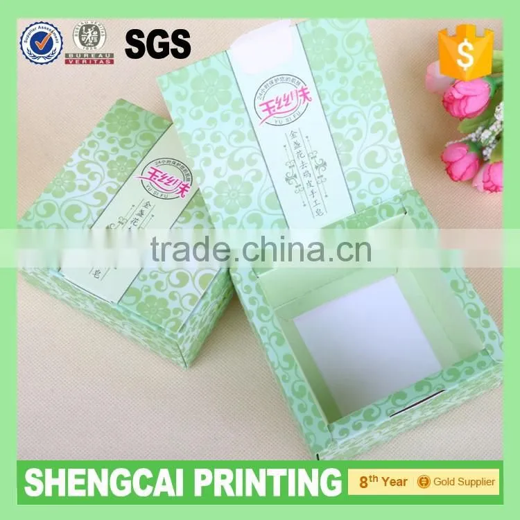 Matt lamination paper soap box for USA shop