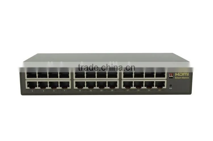 LM-GES24 Work with LM-EX22 HDMI Smart Matrix,24-Port 8K MAC Address Ethernet Switch