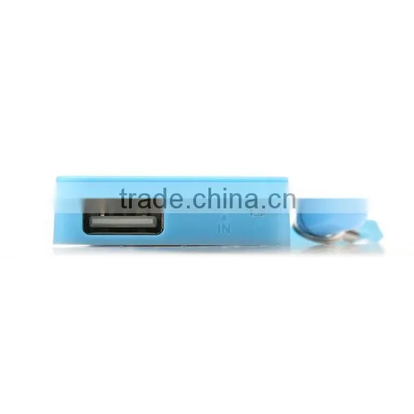 Portable 5600mAh USB External Power Bank blue