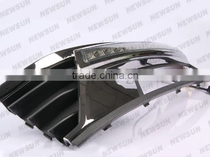New 2014 Product Car Styling Accessory 1Pair DRL 12V LED Daytime Running Lights for Magotan (new) fog light xenon white