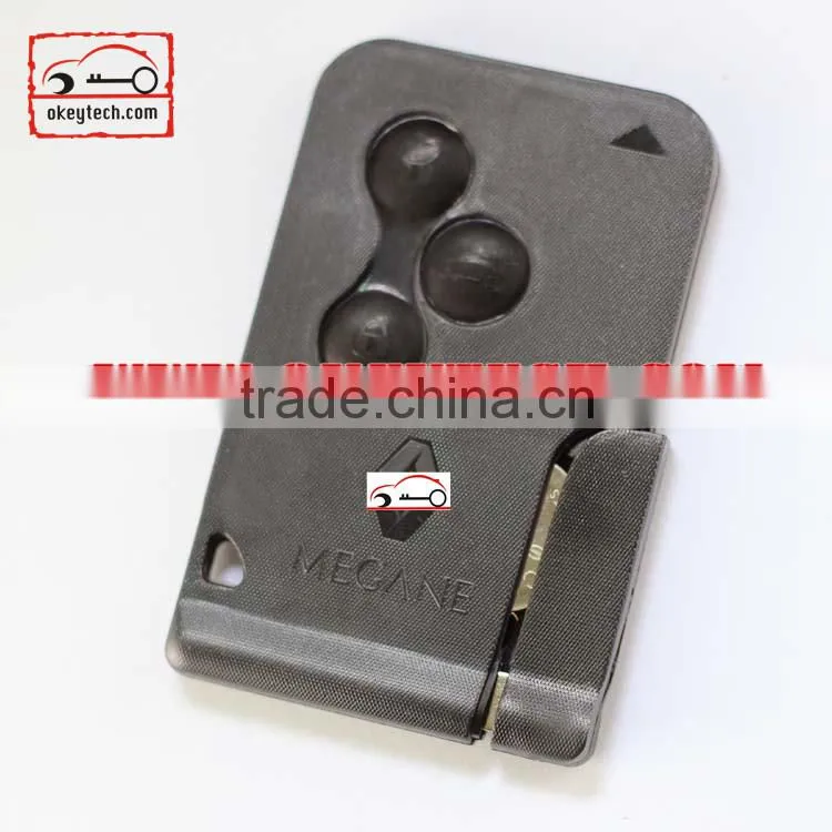 OkeyTech Renault Megane smart key card Renault 3 button 433Mhz ID46 for key card renault