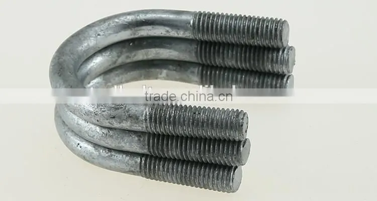 Quenched and Tempered Alloy saddle clamps U BOLT making machine