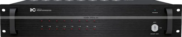 Peripheral Equipment Multi Channel Power Sequencer for pa system
