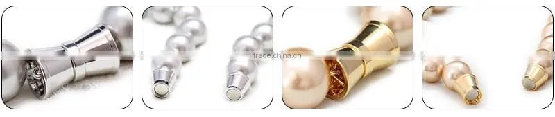 AAAA+ rainbow peacock oval real southsea shell pearl necklace