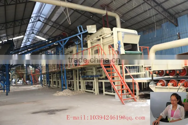Capacity 150cbm/day bagasse based particle board production line / Bagasse based chipboard plant