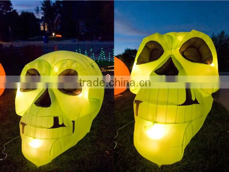 Halloween Decoration Inflatable Ghost with Pumpkin