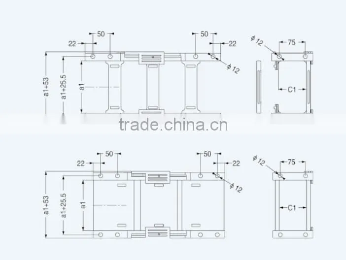 Free sample RUIAO 80H drag chain
