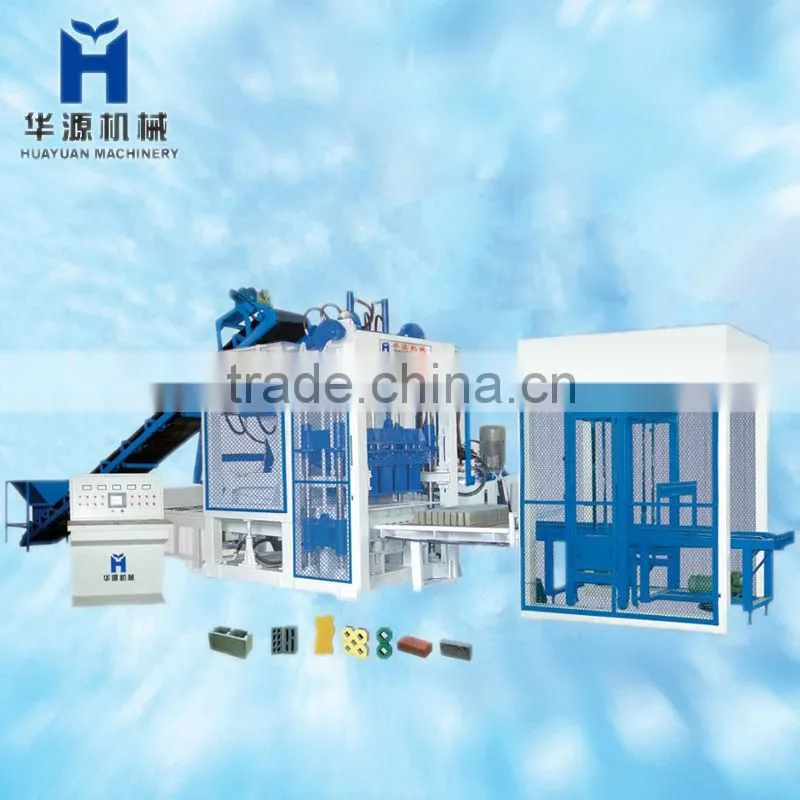 Hot Sales HYM6-15 Fully Automatic block making production line block brick making machine