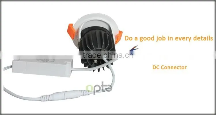 Recessed Ceiling LED Down Light Square LED Downlight Adjustable Retrofit 9W 12W