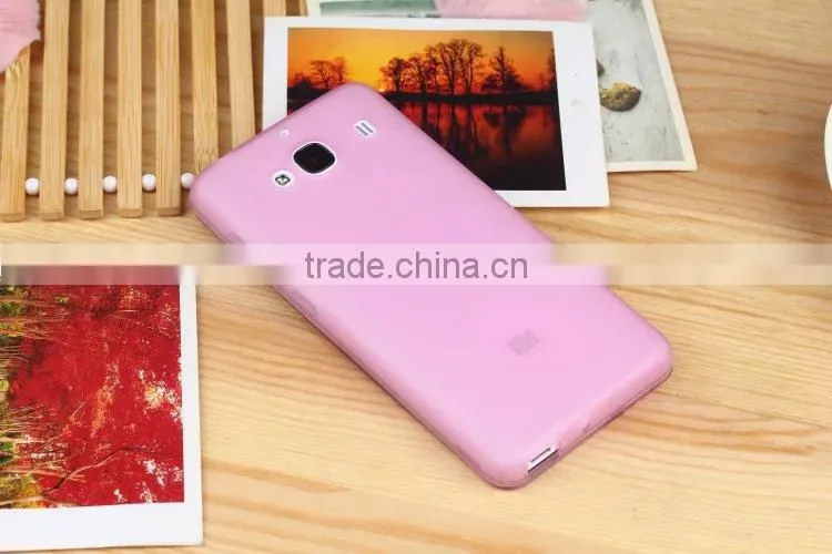 Pudding TPU phone cases cover for Xiaomi Redmi Hongmi 2, TPU touch screen flip case For Hongmi 2