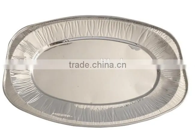 Aluminum Foil Oval Small Platter