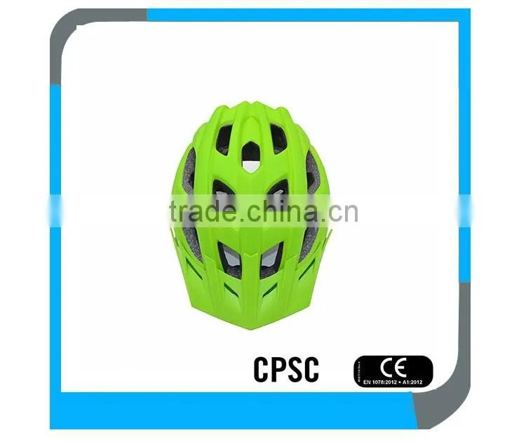 2016 new arrival Cross cycling helmet with sun visor, MTB cycle helmet road with CE CPSC