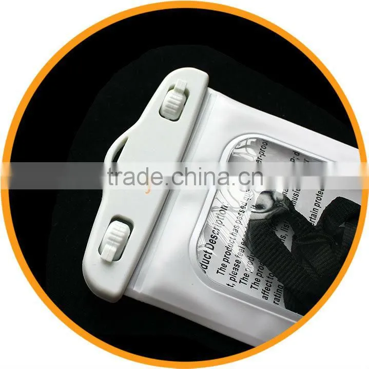 for iPhone 4 4S 5G Waterproof Case Sport Swimming Pouch from Dailyetech CE ROHS IPX8 Certificate