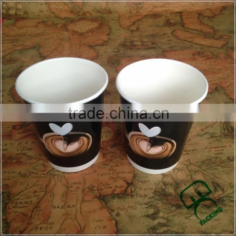 Hot Selling Nice Printing 8 oz,16 oz 12 oz Double Wall Coffee Cup in Stock