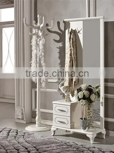 modern MDF standing coat rack