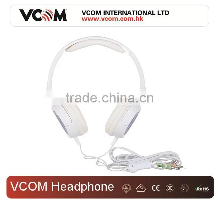 2015 Best Studio Headphone with mic and Volume Control